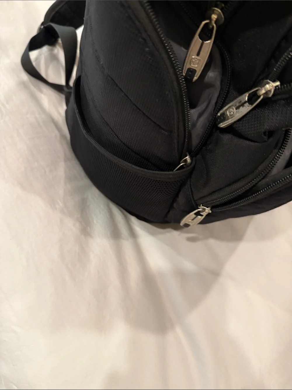 SwissGear Wenger Laptop Backpack Black ScanSmart Multi-Comp TSA
